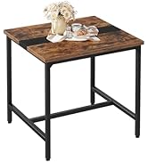 CHOEZON Square Kitchen Dining Table, 29.5'' Dining Table, Small Dining Tables, Writing Desk, Coff...