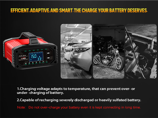 cargador de bateria de carro portatil