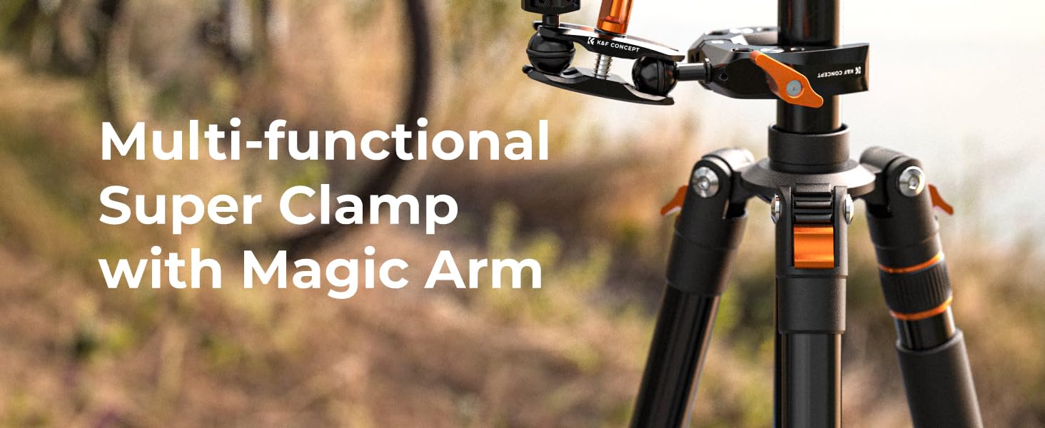 K&amp;amp;F Concept super clamp with magic arm