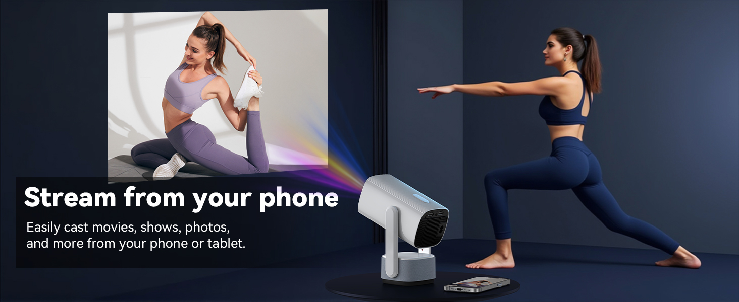 projector with wifi and bluetooth