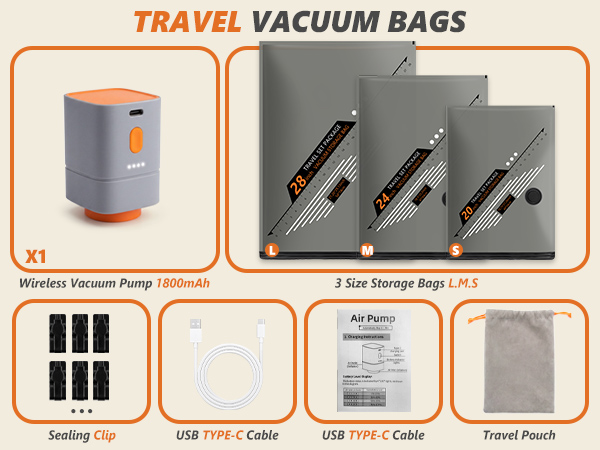 vacuum bags for travel