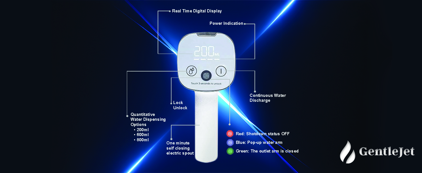 GentleJet AquaFlow Water Dispenser Instruction