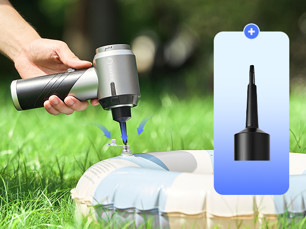 Small inflator nozzle