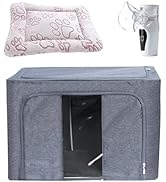 REDDOUDOU Pet Oxygen Chamber, Small Pet Incubator, Animal Nebulizer Box, Pets Delivery with Padde...