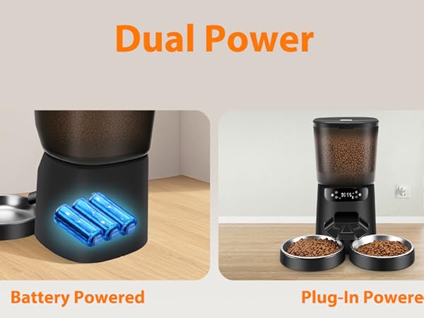 automatic feeder cat dry food