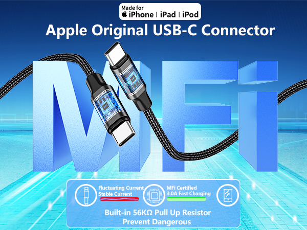 MFi Certified 3-Port 67W USB-C + USB-A Power Cigarette Lighter iPhone 17 Car Charger Fast Charging