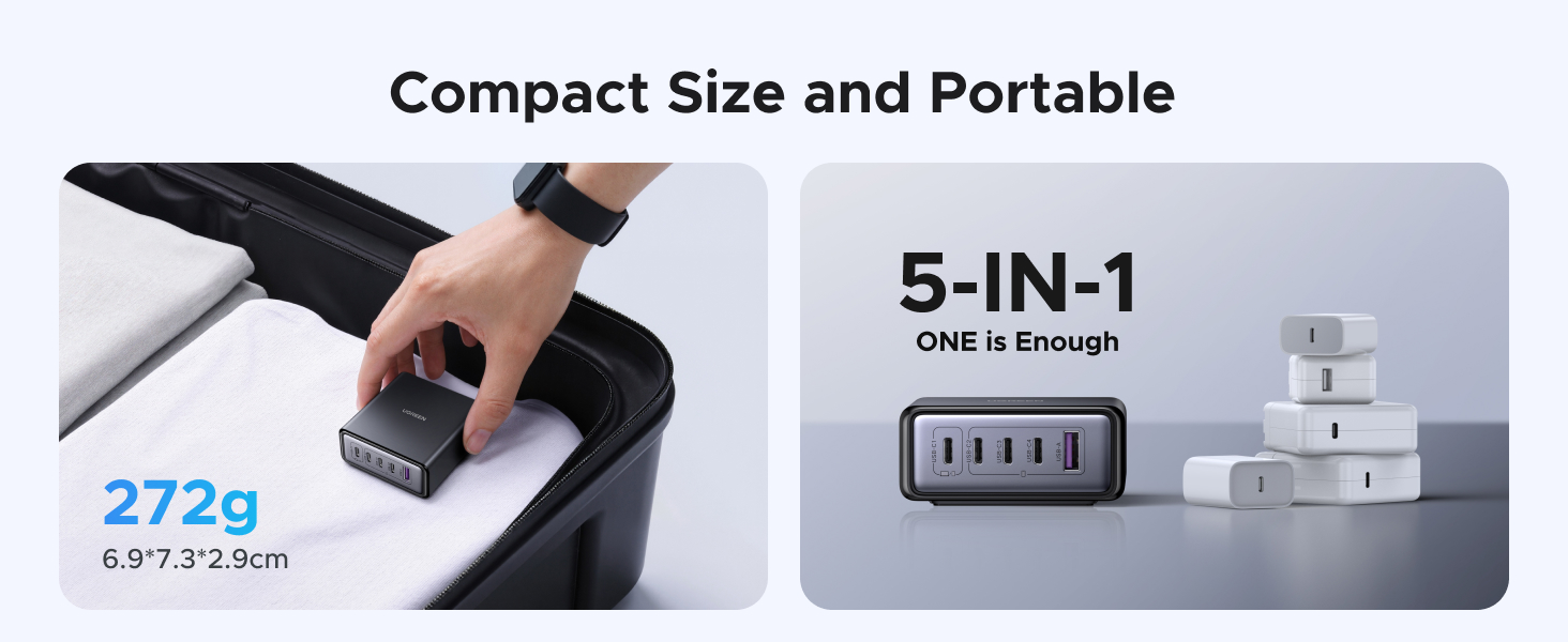 Compact Size and Portable