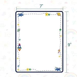 magnetic note pad and meal planner for fridge