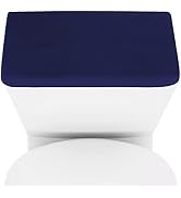 AZHCHKE Stretch Velvet Toilet Tank Lid Cover for Bathroom Super Soft Toilet Tank Cover Luxury Vel...