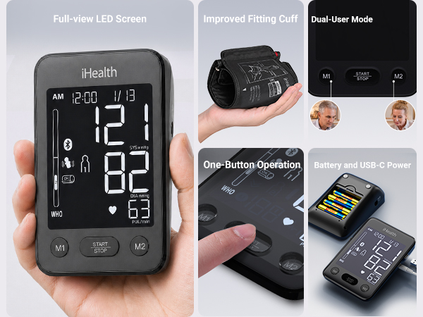 bluetooth blood pressure monitor