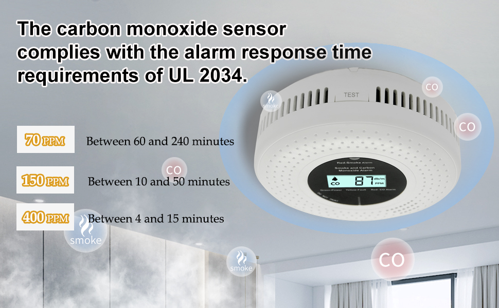 smoke and carbon monoxide detectors