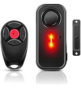 Greencycle Door Alarm with Remote,Door Alarms for Kids Security,Pool Safety Alarms for Doors and ...