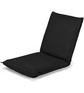 Giantex Floor Chair with Back Support, 6 Adjustable Position, Folding Sleeper Bed, Video Game Cha...