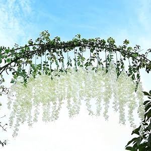 Artificial Flower Fake Wisteria Vine