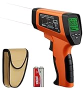 Dual Laser Infrared Thermometer Temperature Gun, -58?~1382?| Digital Laser Thermometer Gun for Co...