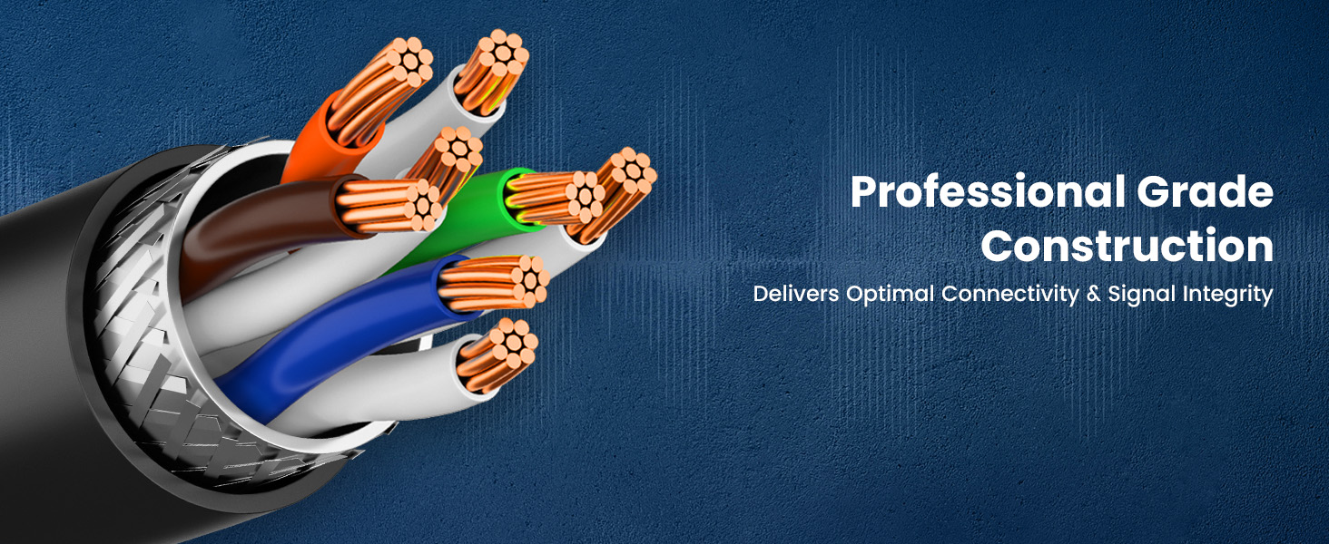 GearIT Cat6 shielded ethernet cable Ethercon compatible