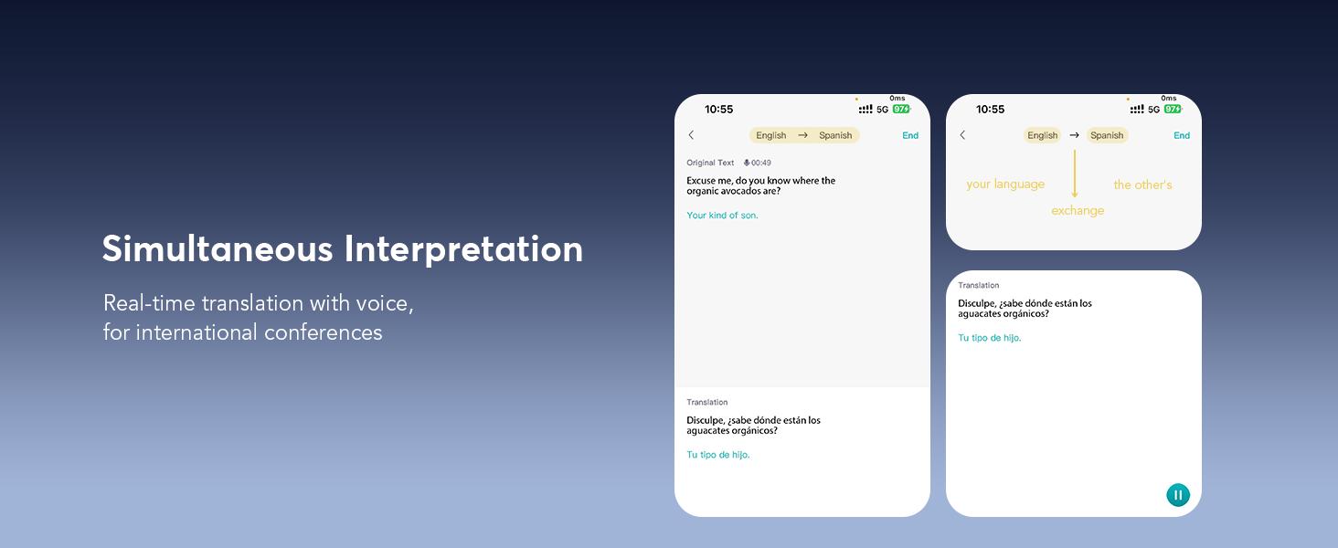 Face to Face Tranlation