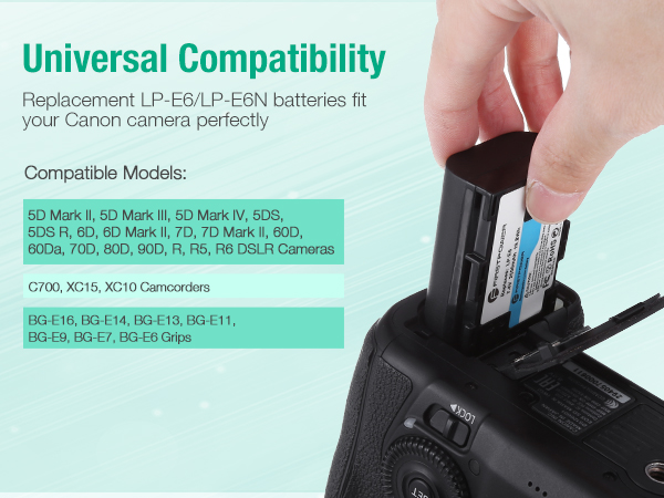 canon 5d mark iv battery