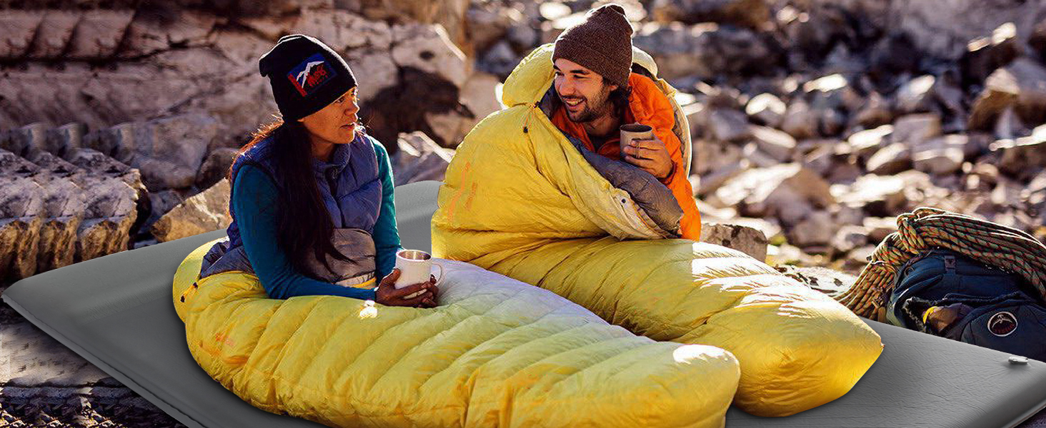 double foam sleeping pad