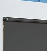 Yoolax Motorized Outdoor Shades for Patio, Solar Powered Electric Roller Shade 2-16FT Wide, Smart...