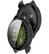 Orzero (1 Pack) Watch Case Compatible for Garmin Approach S50, Protective PC Frame Face Cover Bui...