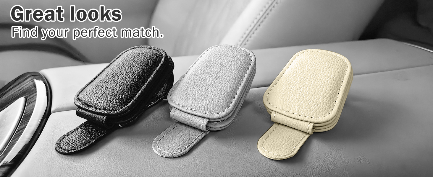 Sunglass Holder for Car Visor