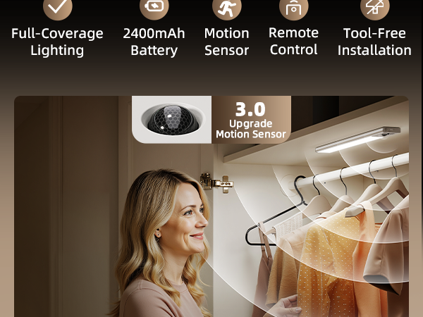 motion sensor light indoor