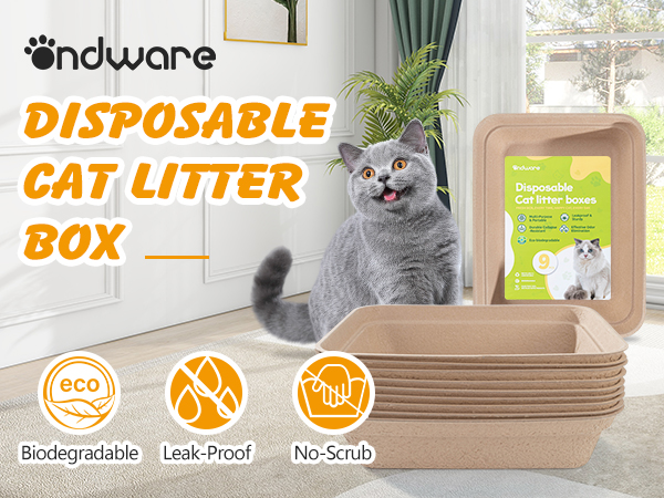 Disposable Cat Litter Box