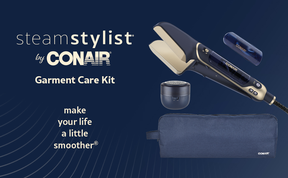 Conair Steam Stylist - Exclusive Bundle in Midnight Blue