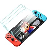 PERFECTSIGHT 3 Pack Tempered Glass Screen Protector Designed for Nintendo Switch OLED 2021 (7 Inc...