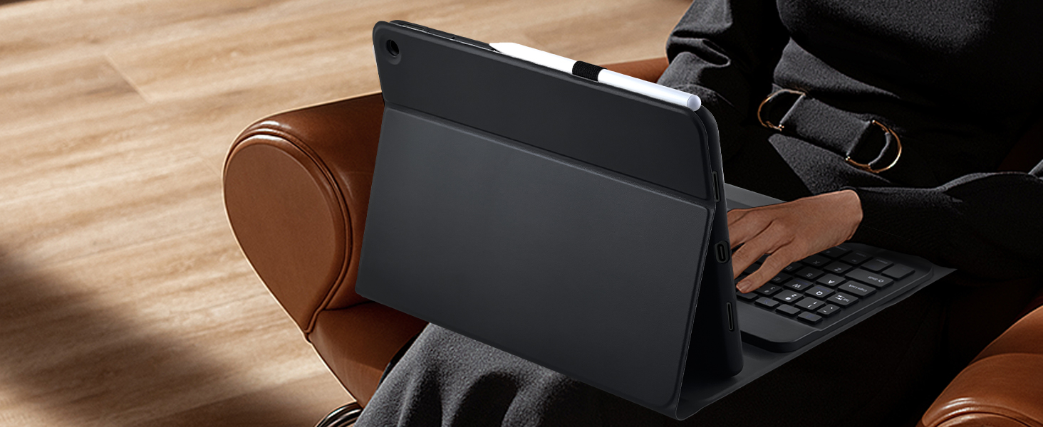 Google Pixel 11 Tablet Keyboard Case Black - 29