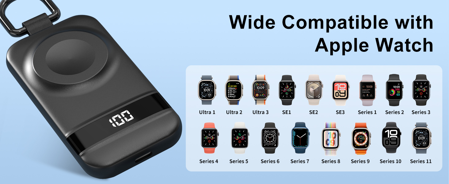 Portable Charger for Apple Watch