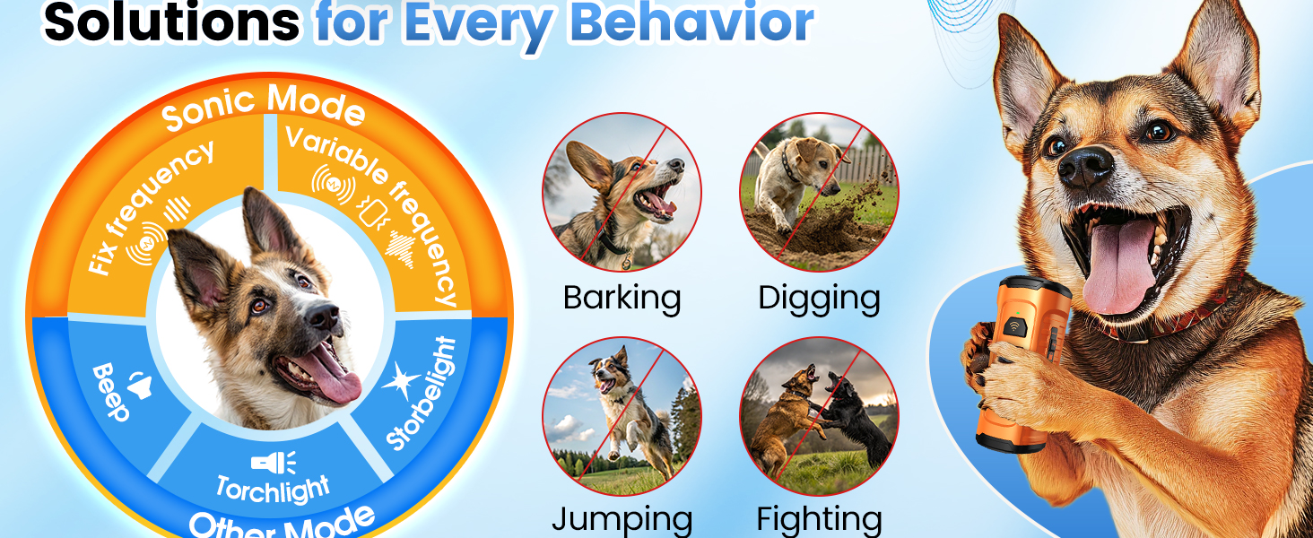 dog bark deterrent device