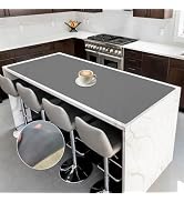 Silicone Mats for Kitchen Counter, 47.3"x23.6"(120cmx60cm) Large Heat Resistant Mat Kitchen Islan...