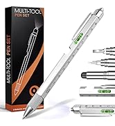 Gifts for Men, Fathers Day Dad Gifts from Daughter Son, 9 in 1 Multi Tool Pen, Cool Gadgets for M...
