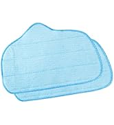 SteamFast A275-020 Replacement Microfiber Mop Pad SF-275/SF-370 and McCulloch MC1275 (2-Pack), 2 ...
