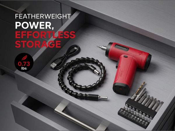 4V Cordless Electric Screwdriver