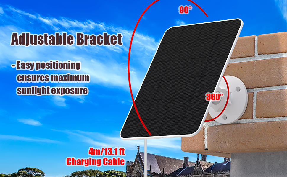 Rhorawill 4W arlo solar panel 7