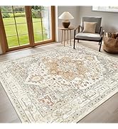 Srugn Washable Rugs 8x10 Area Rugs for Living Room,Rugs for Bedroom,Large Carpets,Ultra Soft Faux...