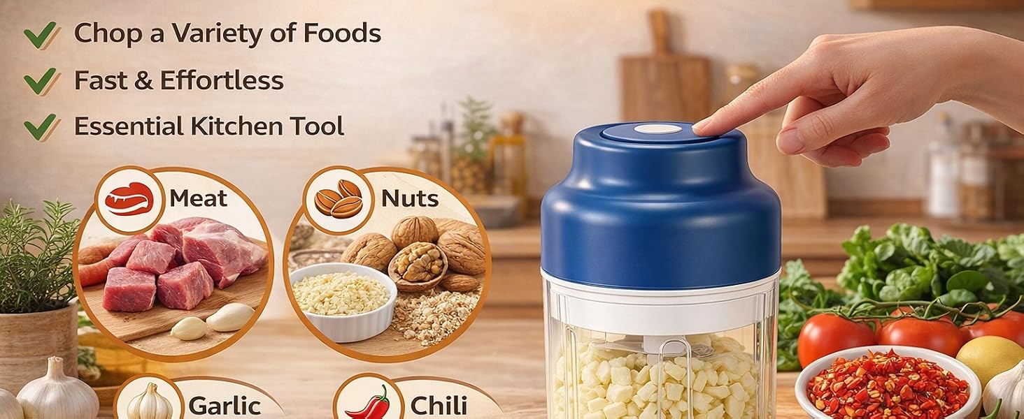 mini electric food chopper