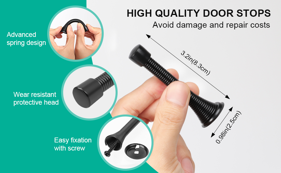 door stopper black