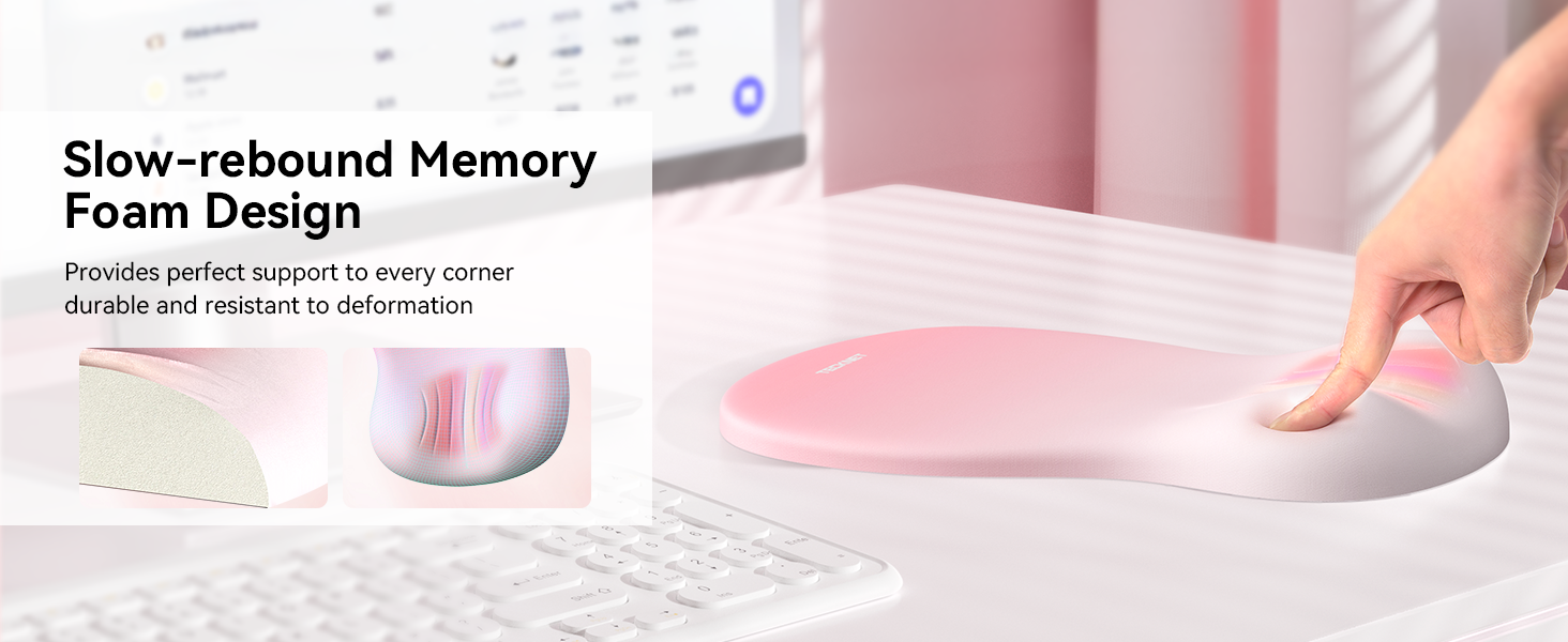 Mouse Pad with Wrist Rest