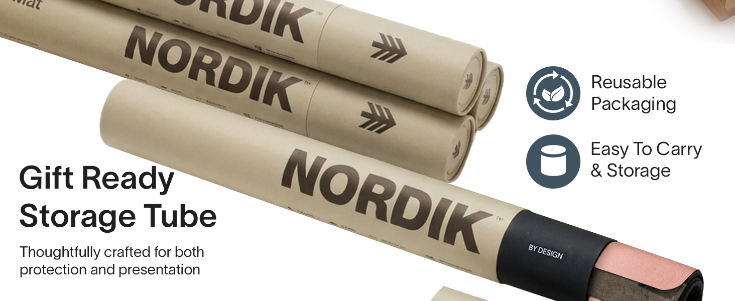 gift ready storage tube reausable packaging easy carry nordik design protection presentation mouse