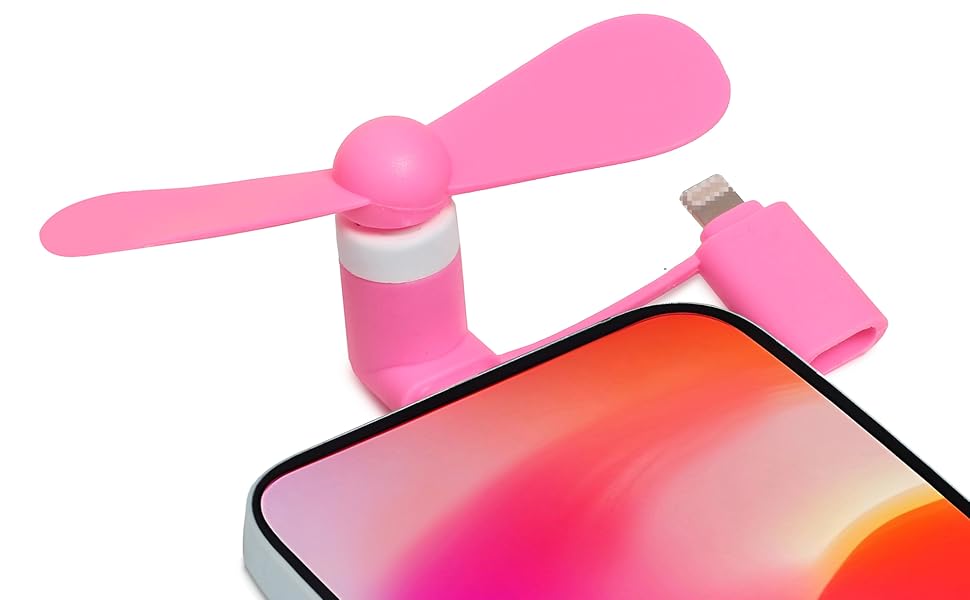 2-in-1 Portable Mini Cell Phone Fan