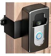 COOLWUFAN Anti-Theft Video Doorbell Door Mount, Video Doorbell Mount, High Quality Steel &amp; Hard P...