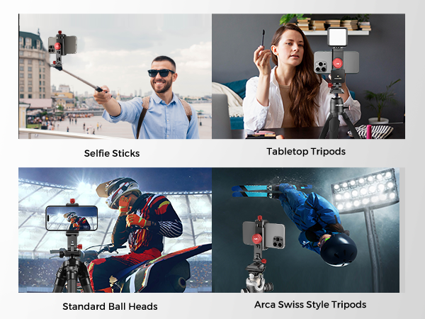 phone holder for tripod