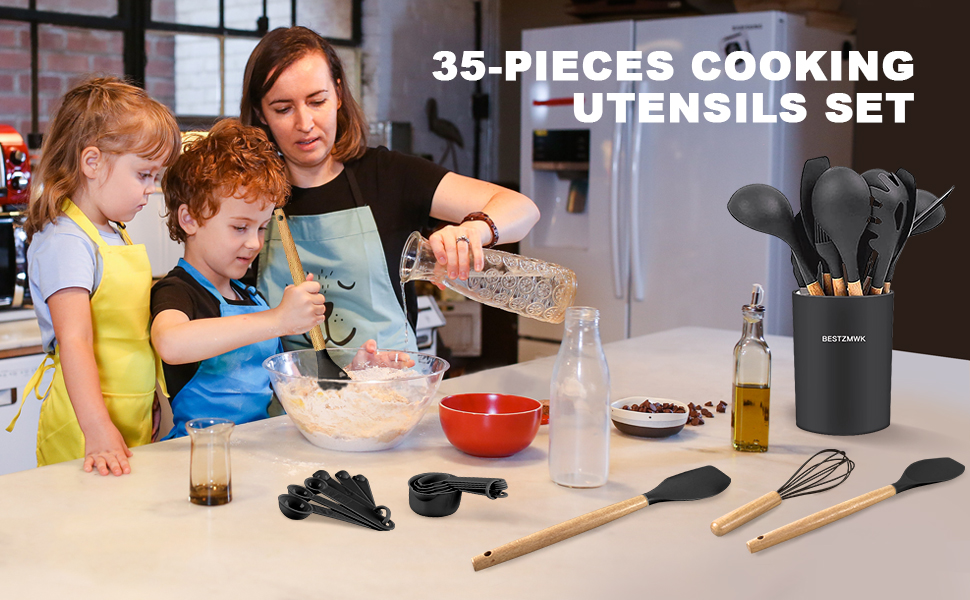 BESTZMWK Kitchen utensils set