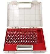 TEXALAN Class ZZ Steel Pin Gage Set Minus (190PCS(0.061-0.250") M1)