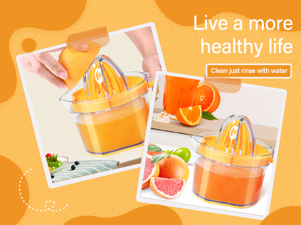 Citrus Juicer 4-in-1 Manual Juicer