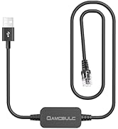 Radar Detector Cable, USB to RJ11 Plug Radar Detectors Power Cord, Replacement Power Adapter for ...